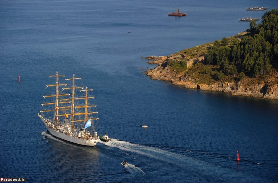 ناوچه آرژانتینی در فرول؛ اسپانیا