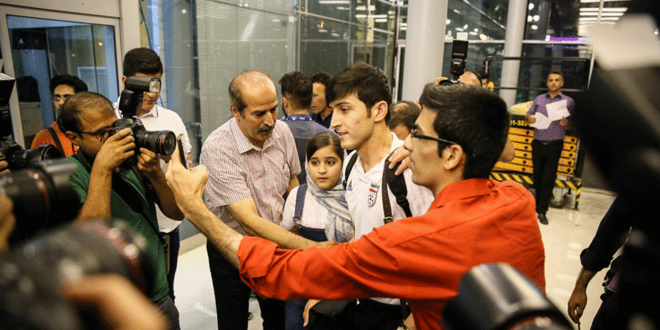 بازگشت ملی پوشان از روسیه