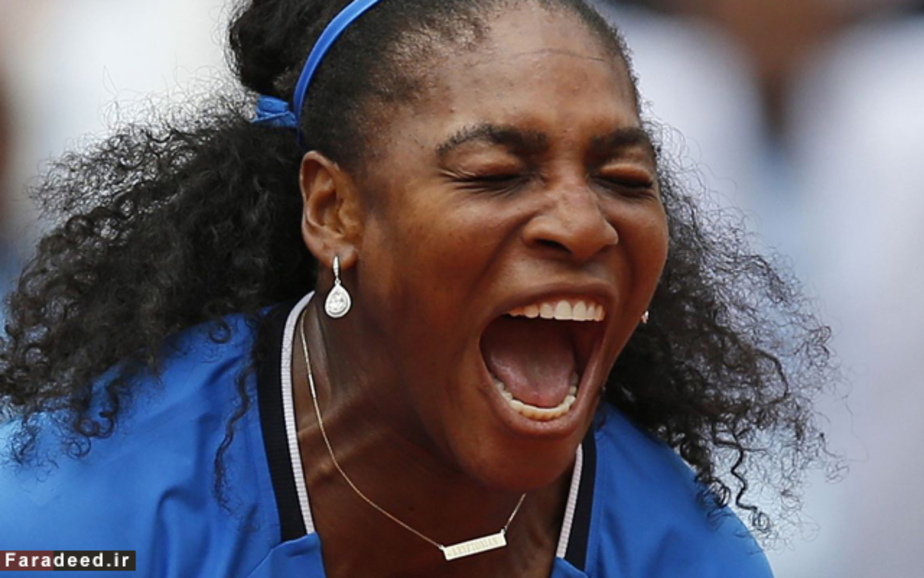 سرنا ویلیامز در دور سوم مسابقات تنیس آزاد فرانسه