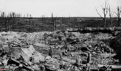 چند ماه پیش از نبرد وردن، در اینجا یک درختان زیادی وجود داشت