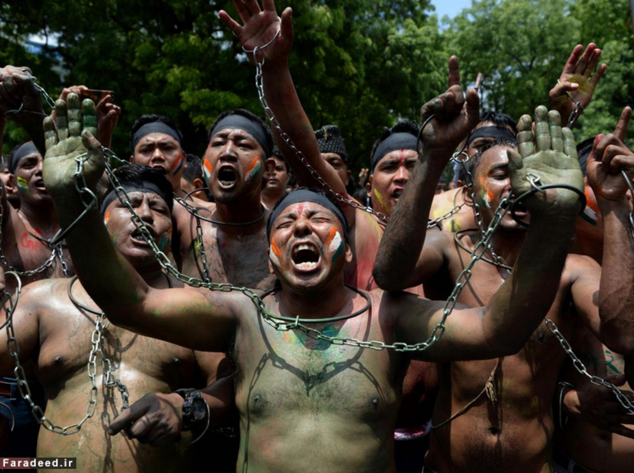 تظاهرات جدایی‌طلبان در غرب بنگال