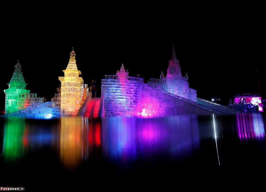 جشنواره سازه یخی در مسکو