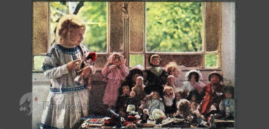 کلکسیون عروسک‌ها سال ۱۹۱۳ ، این تصویر دختر 