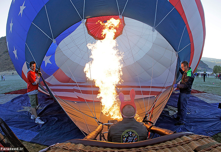 جشنواره بالن در یوتا