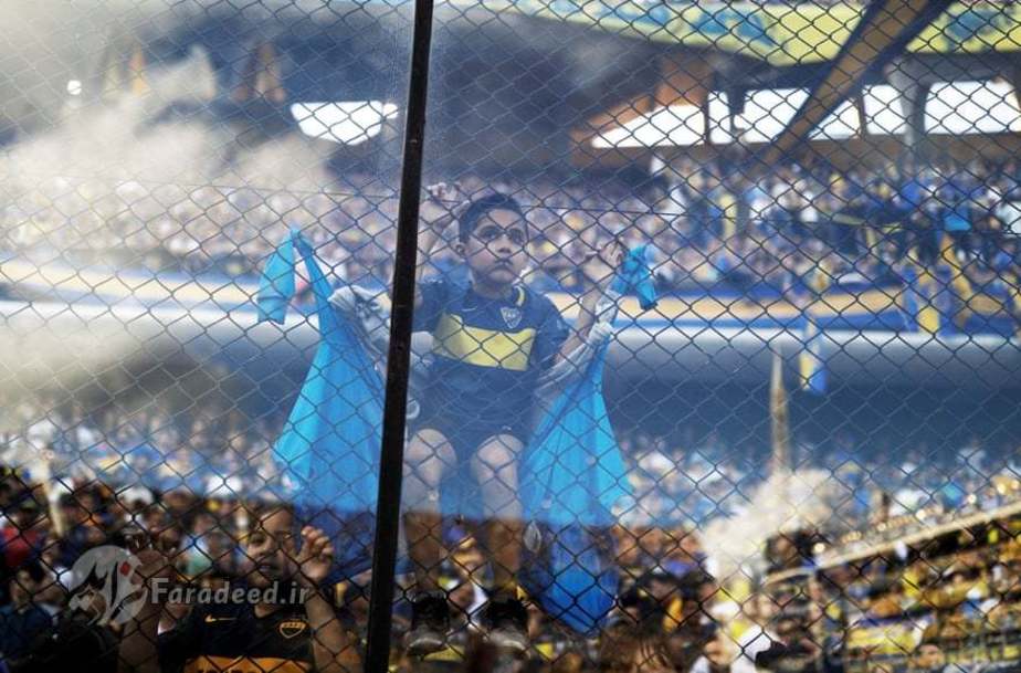 مسابقات نیمه نهایی لیگ اسپانیا و طرفداران بوکا جونیورز