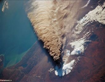 آتش‌فشان کلیوچِوسکوی در روسیه، 30 سپتامبر 1994