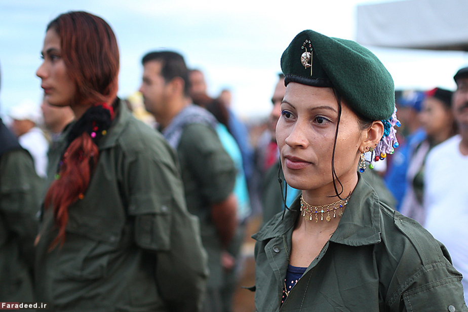 کنفرانس چریکی اعضای گروه فارک؛ کلمبیا