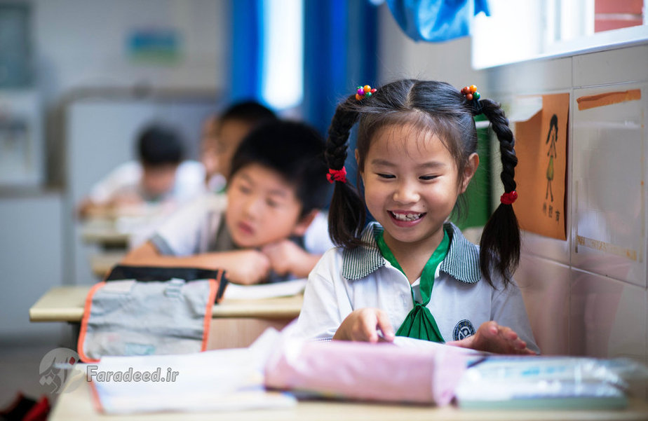 چین (2014) دختران در مدرسه ای در هنگ کنگ 