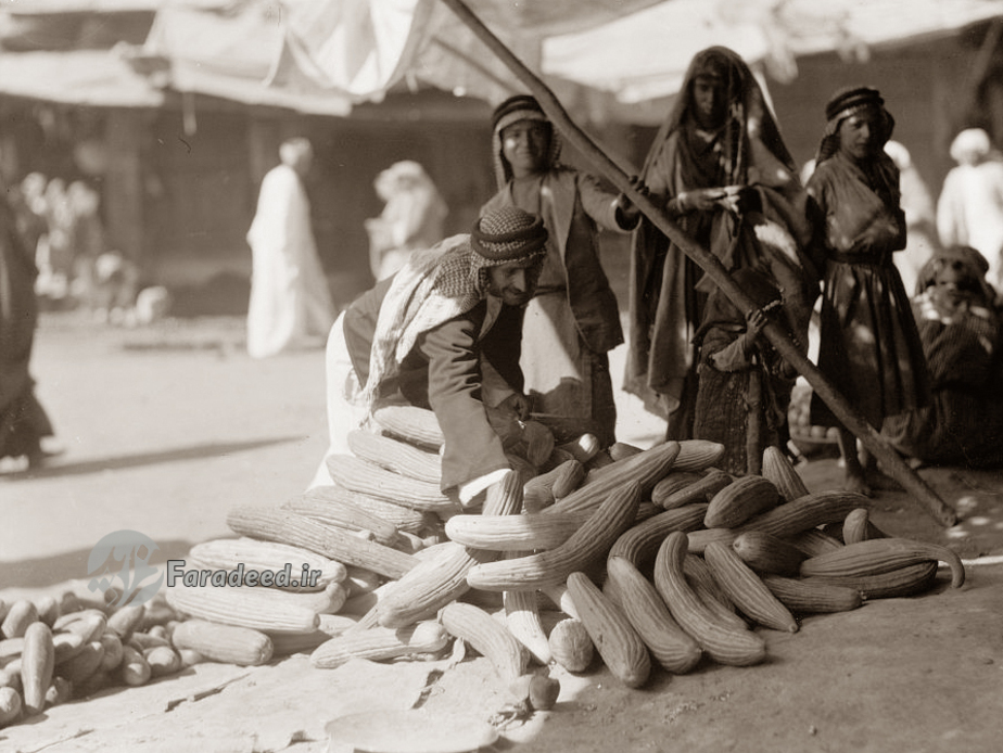 نمایی از بازار قدیم شهر موصل