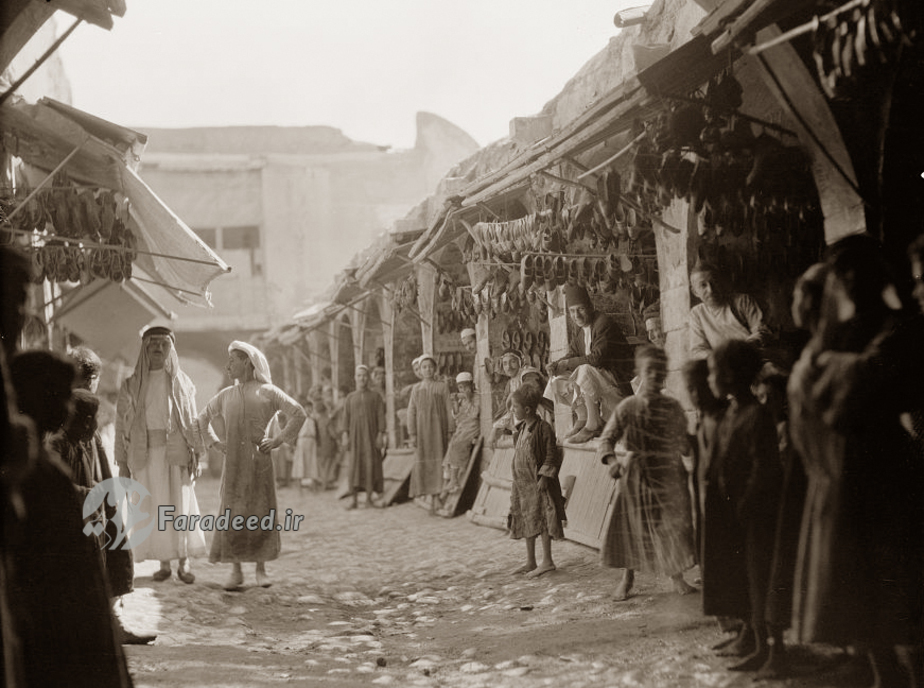 نمایی از بازار قدیم شهر موصل
