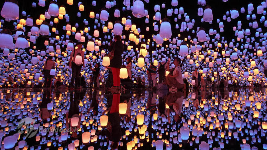 موزه هنرهای دیجیتال در توکیو ژاپن