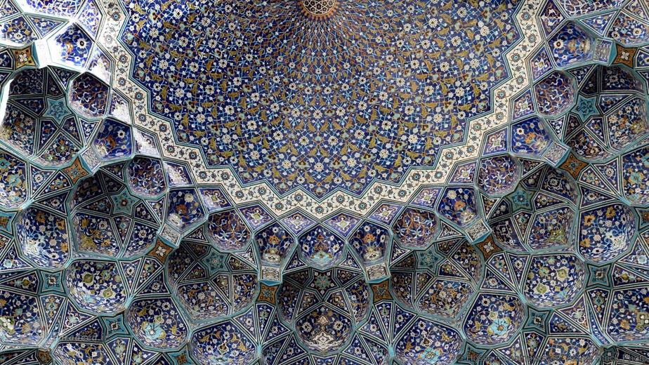 مسجد امام، اصفهان به دستور شاه عباس، طی سال های 1612 تا 1638 ساخته شد