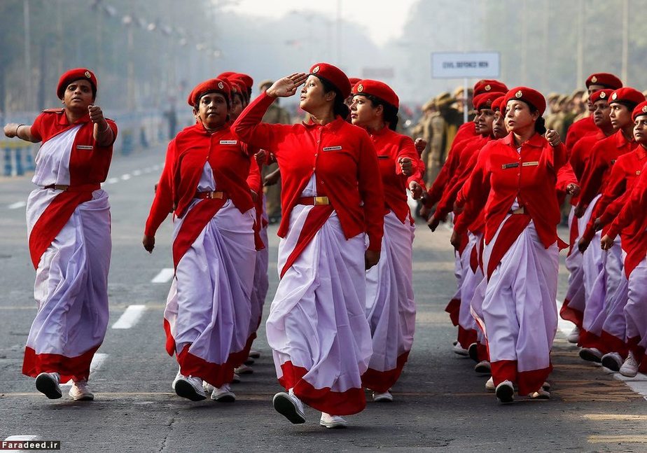 رژه روز جمهوری در کلکته