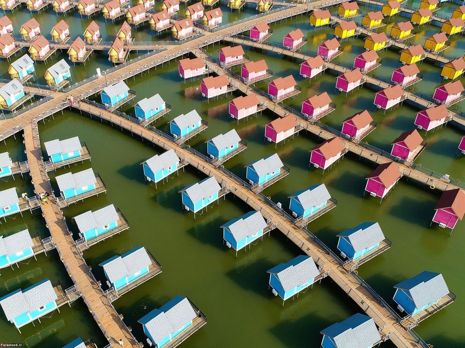 کابین‌های یک دست در تانگشان چین