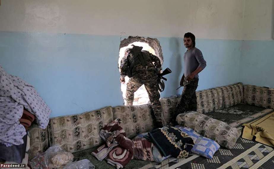 نیروهای دموکراتیک سوریه در رقاع سوریه