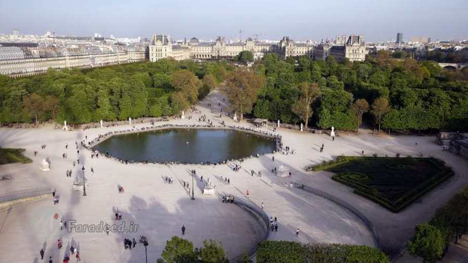 پارکی زیبا در پاریس