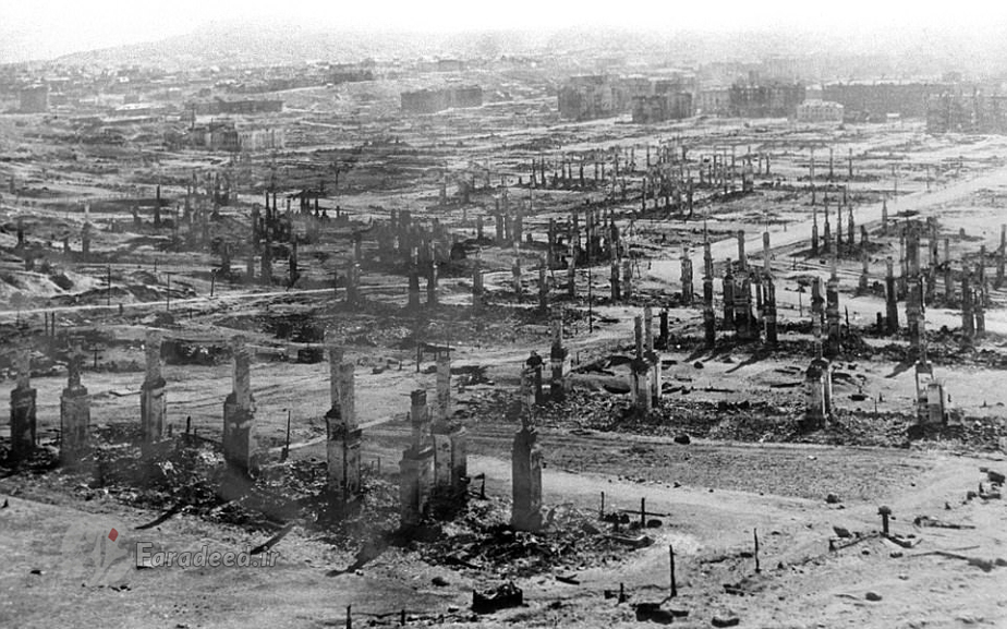 نمایی دیگر از شهر مورمانسک – عکس‌های یوگنی خالدی از شهرت جهانی برخوردار شدند