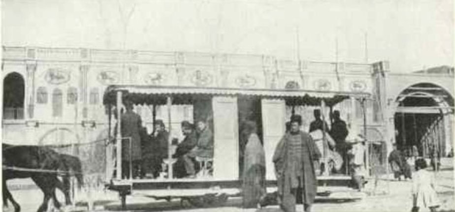 تراموا در شمال تهران 