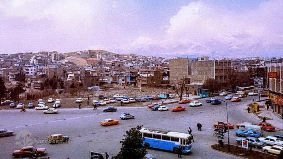 سیدخندان تهران در زمستان سال - ۱۳۵۴