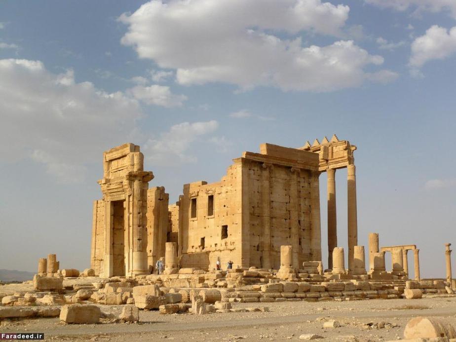 نمایی از معبد تاریخی 