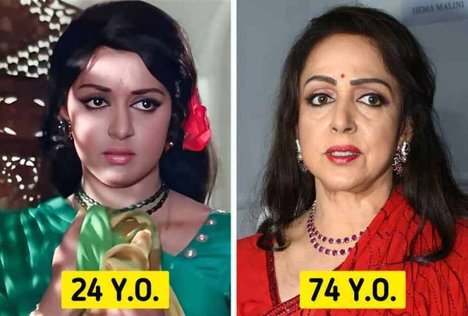 هِما مالینی (هند) این بازیگر در فیلم «سیتا و گیتا» بازی کرده است 