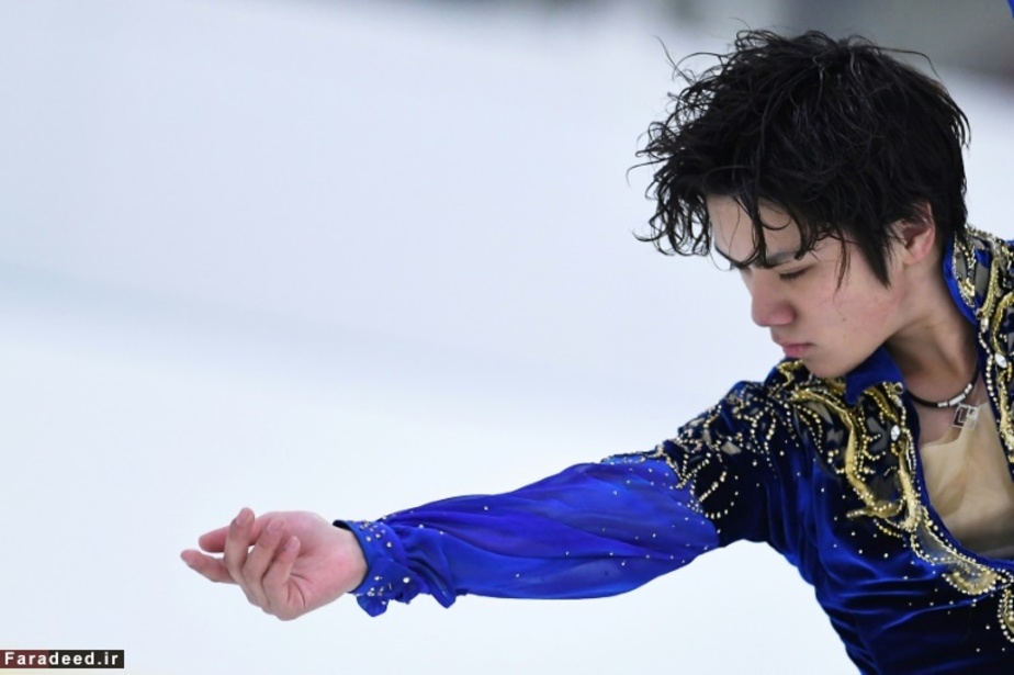 مسابقه اسکیت روی یخ در برگامو، ایتالیا