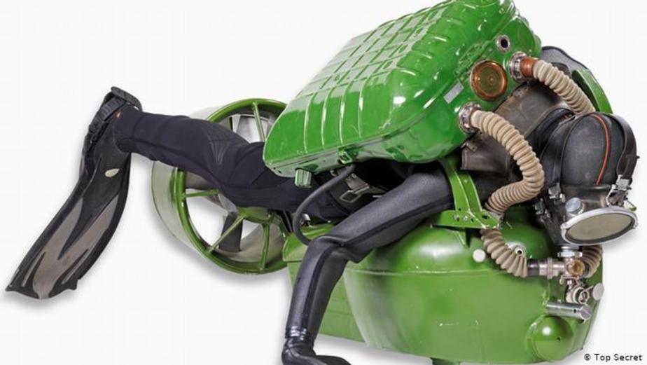 این زیردریایی یک‌نفره را می‌توان تا کرد 