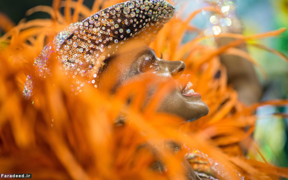 اجرای بخشی از رژه کارناوال در ریودوژانیرو CHRISTOPHE SIMON/AFP/Getty Images
