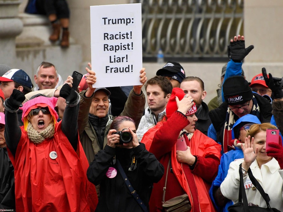 تظاهرات علیه ترامپ