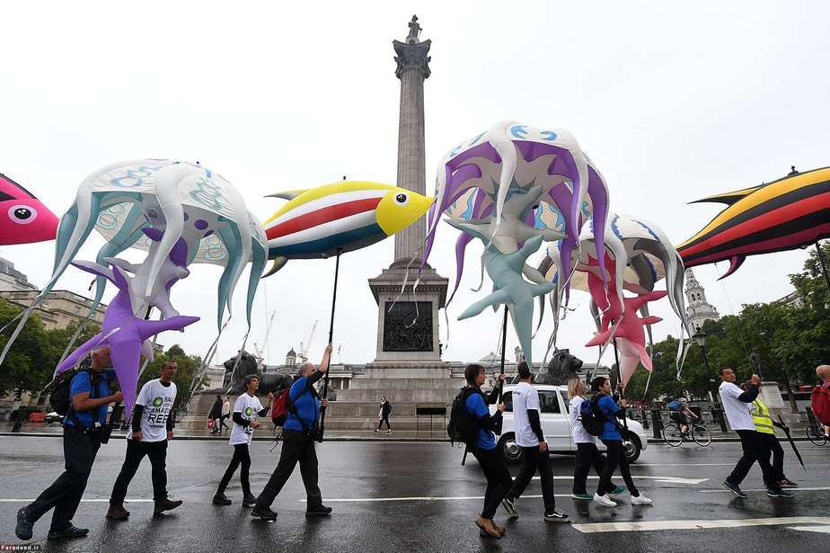 معترضان به برنامههای شرکت برای حفاری نفت در لندن