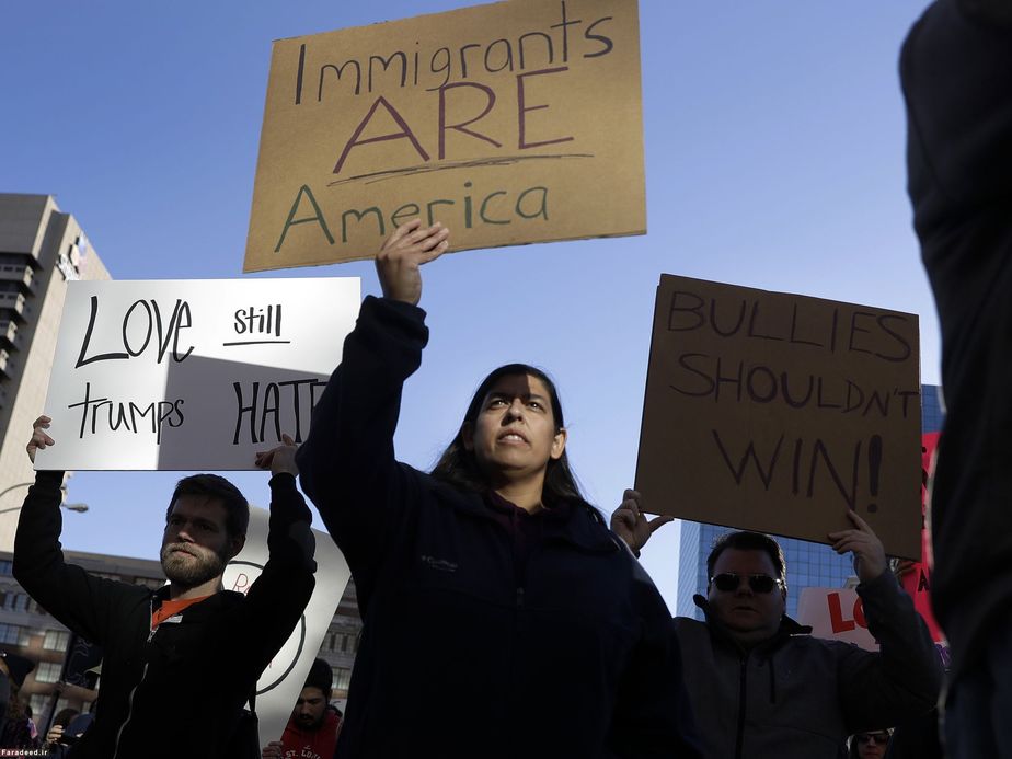 تظاهرات علیه ترامپ