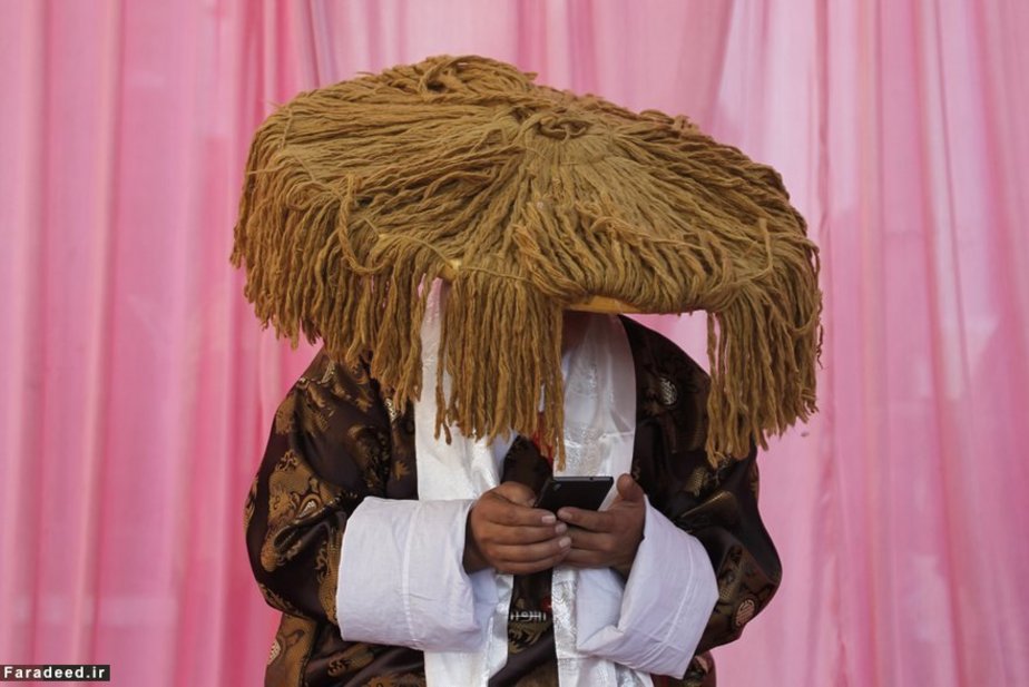 شرکت در مراسم سنتی در کاتماندو
